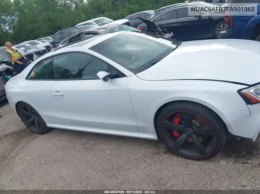2015 Audi Rs 5 4.2 VIN: WUAC6AFR7FA901363 Lot: 45357089