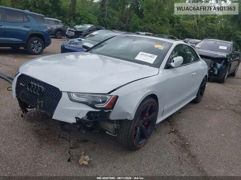 2015 Audi Rs 5 4.2 VIN: WUAC6AFR7FA901363 Lot: 45357089