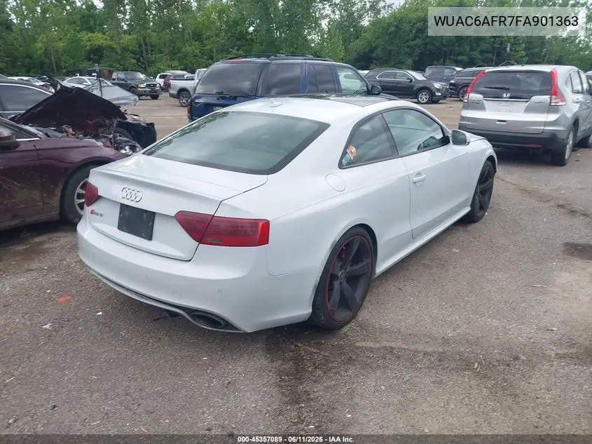 2015 Audi Rs 5 4.2 VIN: WUAC6AFR7FA901363 Lot: 45357089