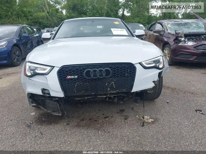 2015 Audi Rs 5 4.2 VIN: WUAC6AFR7FA901363 Lot: 45357089