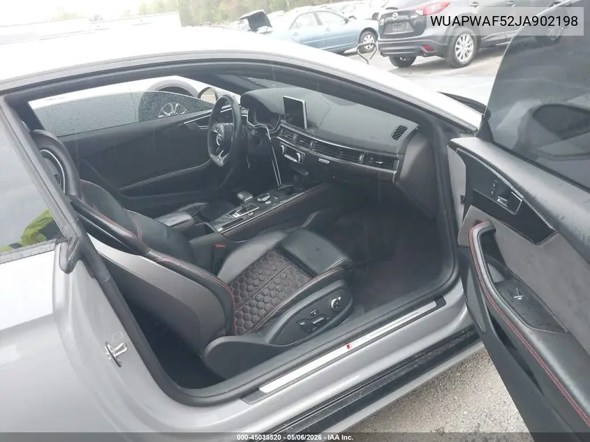 2018 Audi Rs 5 2.9T VIN: WUAPWAF52JA902198 Lot: 45038520