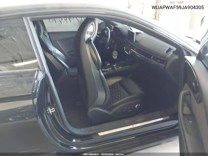 2018 Audi Rs 5 2.9T VIN: WUAPWAF59JA904305 Lot: 45054831