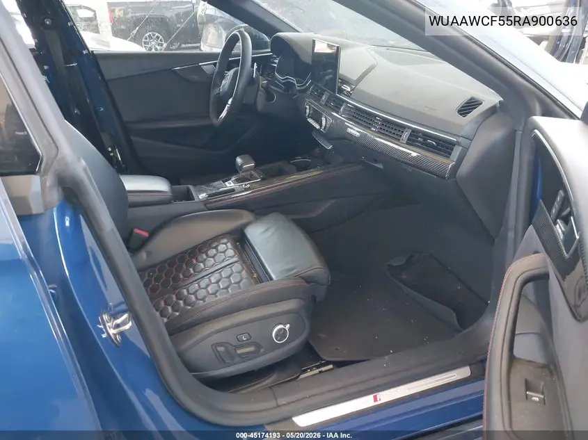 2024 Audi Rs 5 Sportback Tfsi Quattro Tiptronic VIN: WUAAWCF55RA900636 Lot: 45174193