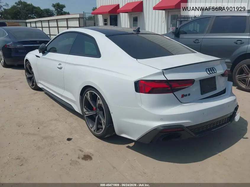 2024 Audi Rs 5 Tfsi Quattro Tiptronic VIN: WUANWAF56RA901929 Lot: 45471909