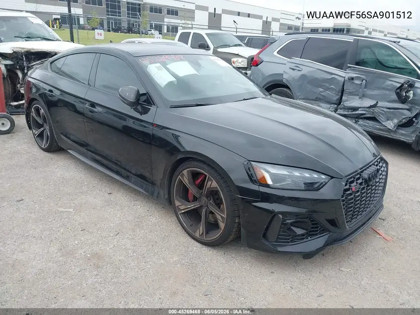 2025 Audi Rs 5 Sportback Tfsi Quattro Tiptronic VIN: WUAAWCF56SA901512 Lot: 45269468