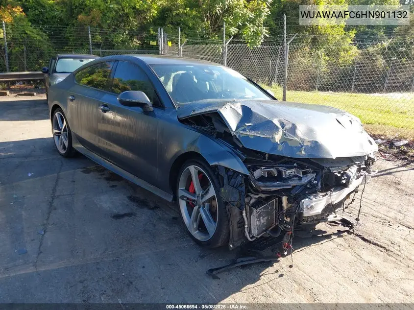 2017 Audi Rs 7 4.0T Prestige VIN: WUAWAAFC6HN901132 Lot: 45066694