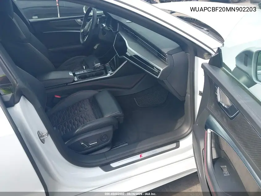 2021 Audi Rs 7 Sportback Tfsi Quattro Tiptronic VIN: WUAPCBF20MN902203 Lot: 45482480