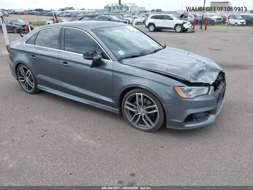 2015 Audi S3 2.0T Premium Plus VIN: WAUBFGFF9F1069913 Lot: 45412071