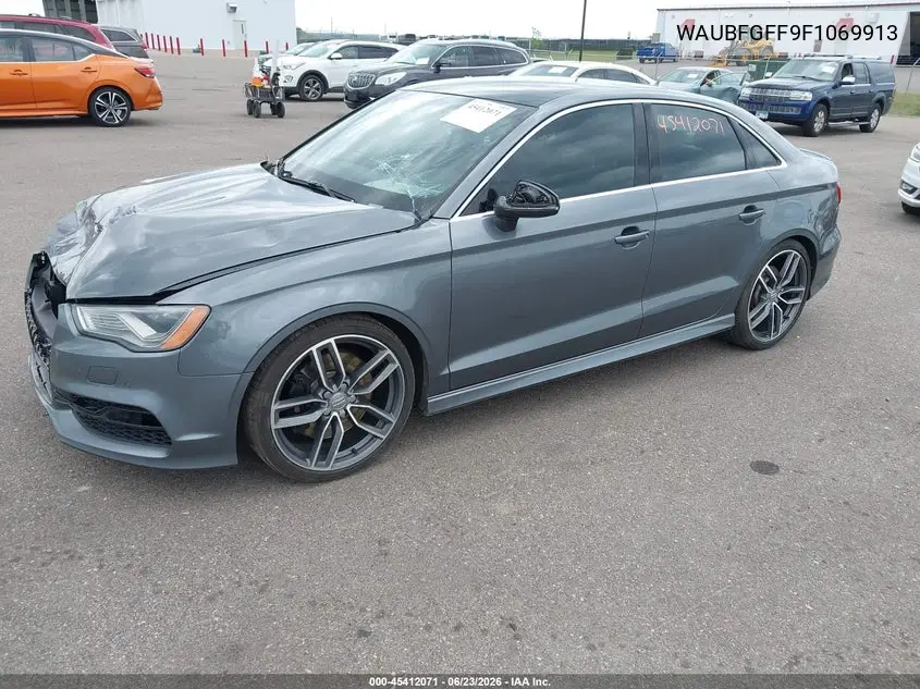 2015 Audi S3 2.0T Premium Plus VIN: WAUBFGFF9F1069913 Lot: 45412071