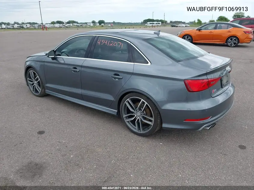 2015 Audi S3 2.0T Premium Plus VIN: WAUBFGFF9F1069913 Lot: 45412071