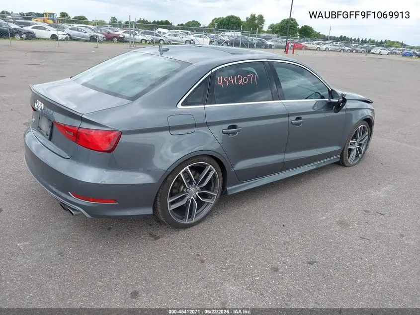 2015 Audi S3 2.0T Premium Plus VIN: WAUBFGFF9F1069913 Lot: 45412071