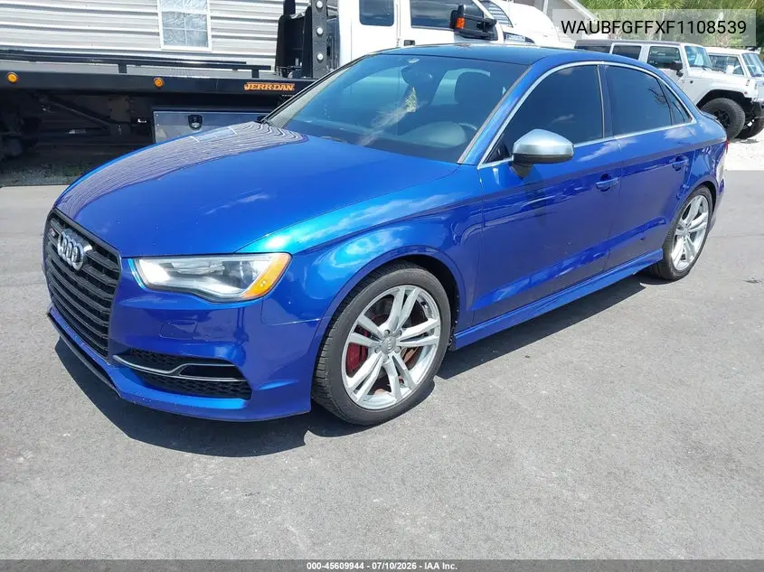 2015 Audi S3 2.0T Premium Plus VIN: WAUBFGFFXF1108539 Lot: 45609944