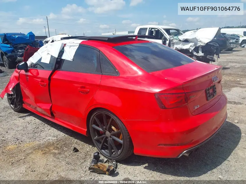 2016 Audi S3 2.0T Premium Plus VIN: WAUF1GFF9G1064776 Lot: 45264008