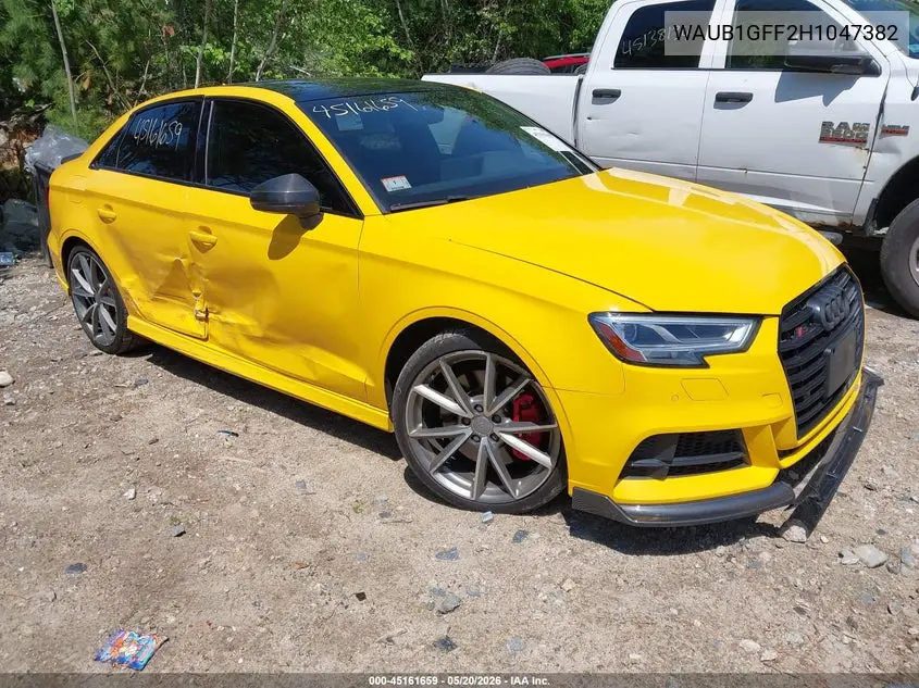 2017 Audi S3 2.0T Premium Plus VIN: WAUB1GFF2H1047382 Lot: 45161659