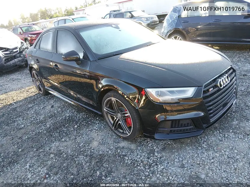 2017 Audi S3 2.0T Premium Plus VIN: WAUF1GFFXH1019766 Lot: 45335254