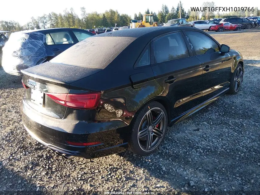 2017 Audi S3 2.0T Premium Plus VIN: WAUF1GFFXH1019766 Lot: 45335254