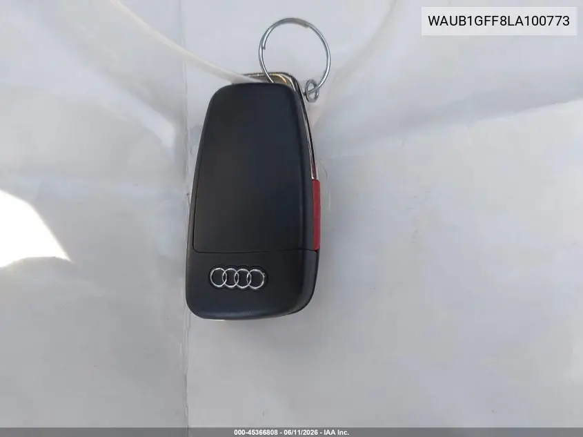 2020 Audi S3 Premium Tfsi Quattro S Tronic VIN: WAUB1GFF8LA100773 Lot: 45366808