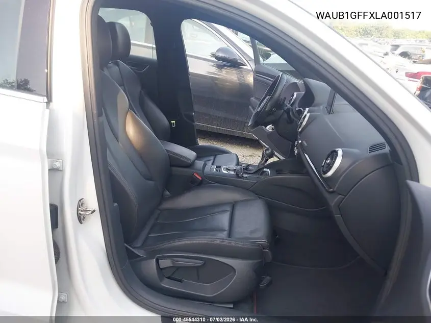 2020 Audi S3 Premium Tfsi Quattro S Tronic VIN: WAUB1GFFXLA001517 Lot: 45544310