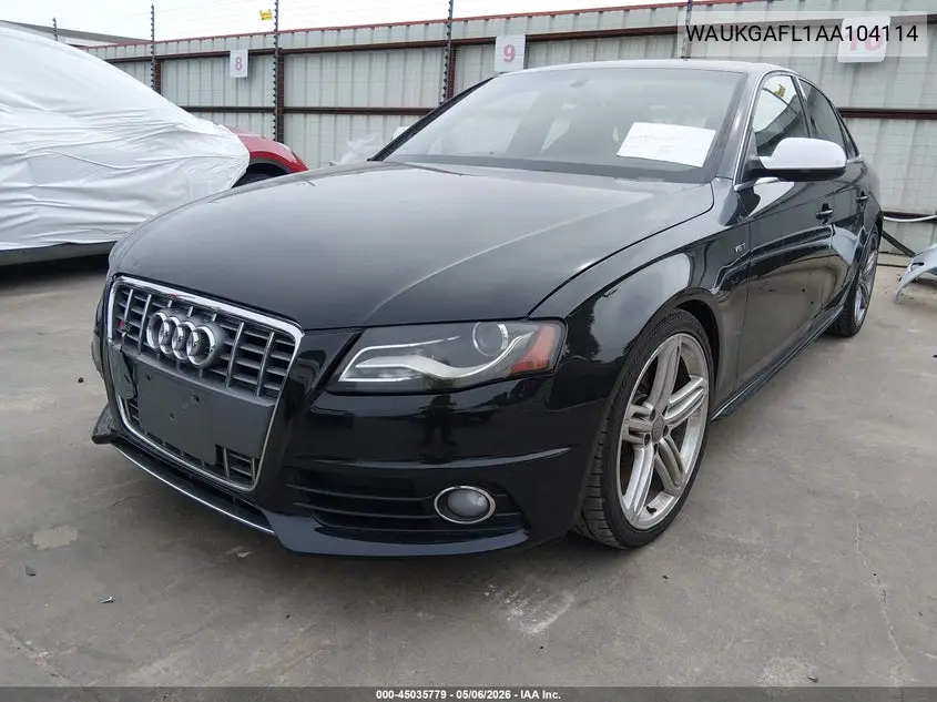 2010 Audi S4 3.0 Premium Plus VIN: WAUKGAFL1AA104114 Lot: 45035779