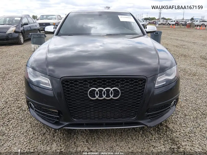 2010 Audi S4 3.0 Premium Plus VIN: WAUKGAFL8AA167159 Lot: 45298662