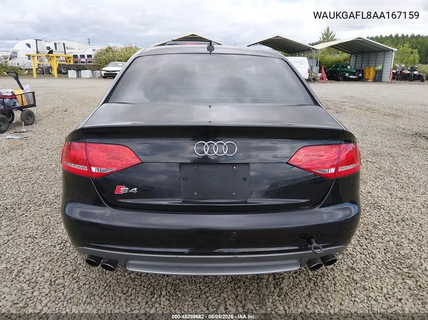 2010 Audi S4 3.0 Premium Plus VIN: WAUKGAFL8AA167159 Lot: 45298662