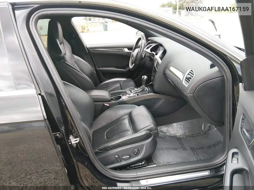 2010 Audi S4 3.0 Premium Plus VIN: WAUKGAFL8AA167159 Lot: 45298662