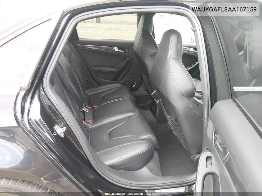 2010 Audi S4 3.0 Premium Plus VIN: WAUKGAFL8AA167159 Lot: 45298662