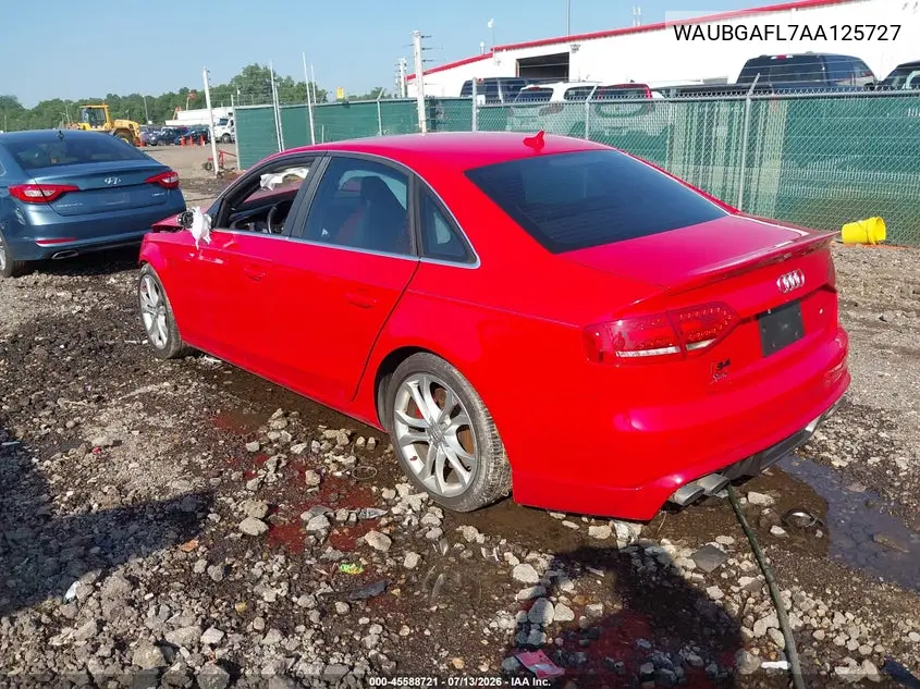 2010 Audi S4 3.0 Premium Plus VIN: WAUBGAFL7AA125727 Lot: 45588721