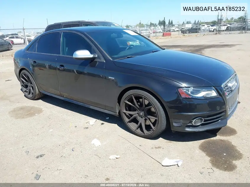 2010 Audi S4 3.0 Premium Plus VIN: WAUBGAFL5AA185232 Lot: 45598221