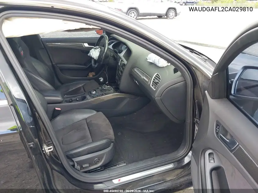 2012 Audi S4 Premium Plus VIN: WAUDGAFL2CA029810 Lot: 45490755