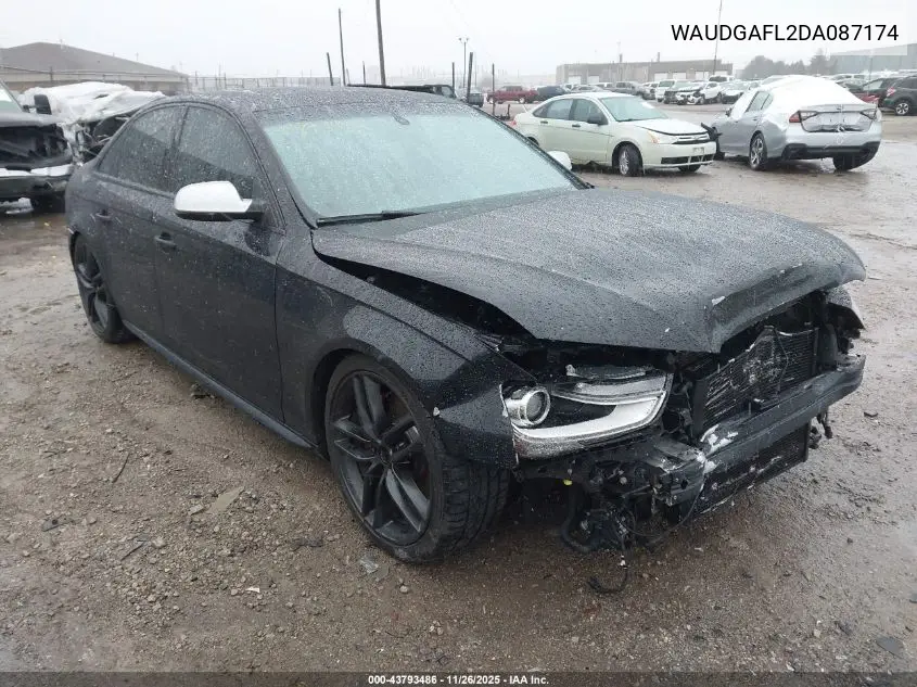WAUDGAFL2DA087174 2013 Audi S4 3.0T Premium Plus