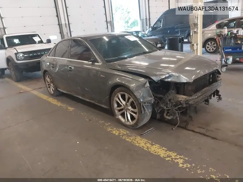 2013 Audi S4 3.0T Premium Plus VIN: WAUBGAFL3DA131674 Lot: 45415471