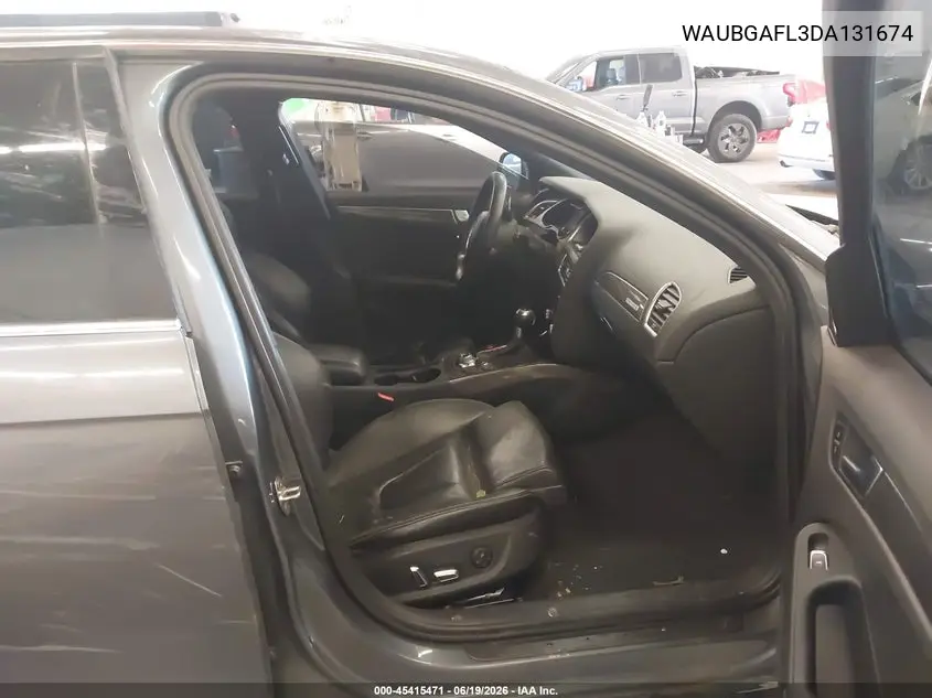 2013 Audi S4 3.0T Premium Plus VIN: WAUBGAFL3DA131674 Lot: 45415471