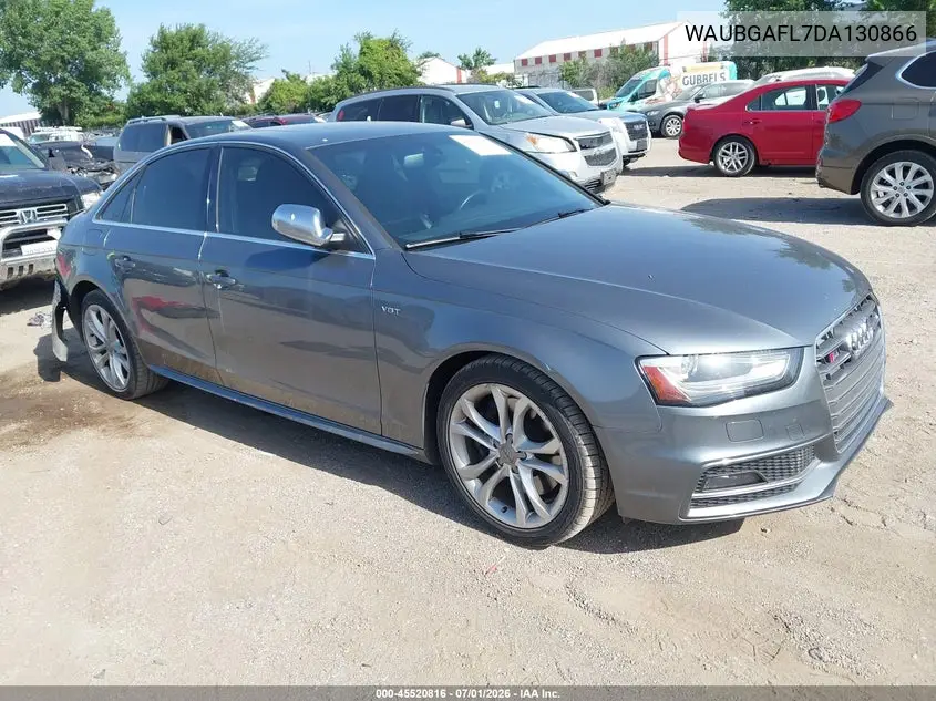 2013 Audi S4 3.0T Premium Plus VIN: WAUBGAFL7DA130866 Lot: 45520816