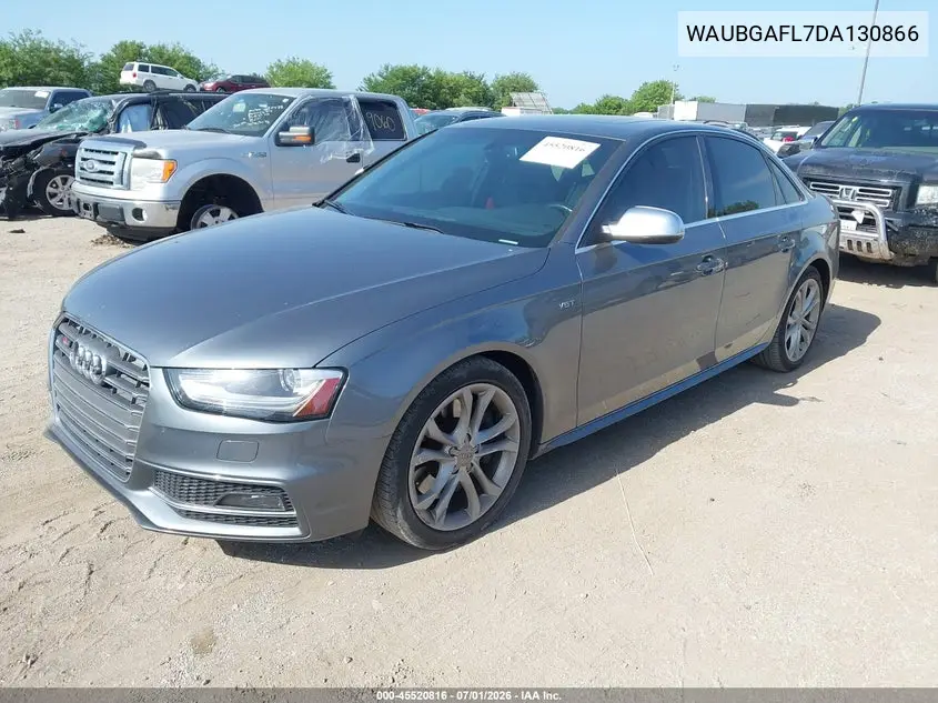2013 Audi S4 3.0T Premium Plus VIN: WAUBGAFL7DA130866 Lot: 45520816