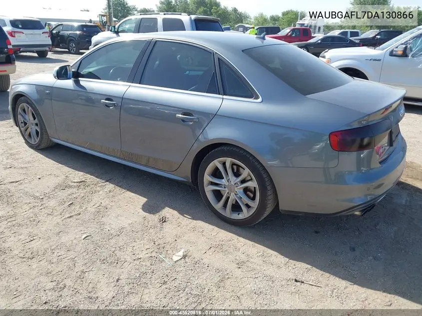 2013 Audi S4 3.0T Premium Plus VIN: WAUBGAFL7DA130866 Lot: 45520816