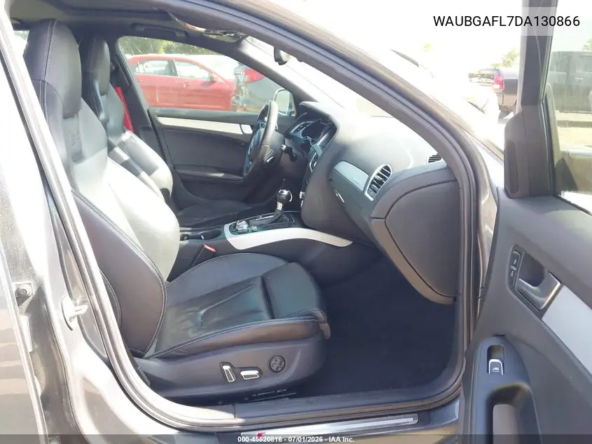 2013 Audi S4 3.0T Premium Plus VIN: WAUBGAFL7DA130866 Lot: 45520816
