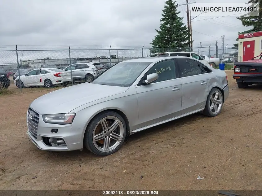 WAUHGCFL1EA074480 2014 Audi S4 3.0 Technik