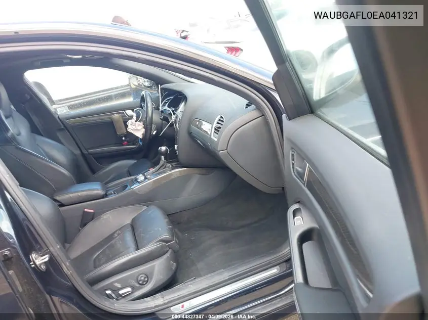 2014 Audi S4 3.0T Premium Plus VIN: WAUBGAFL0EA041321 Lot: 44827347