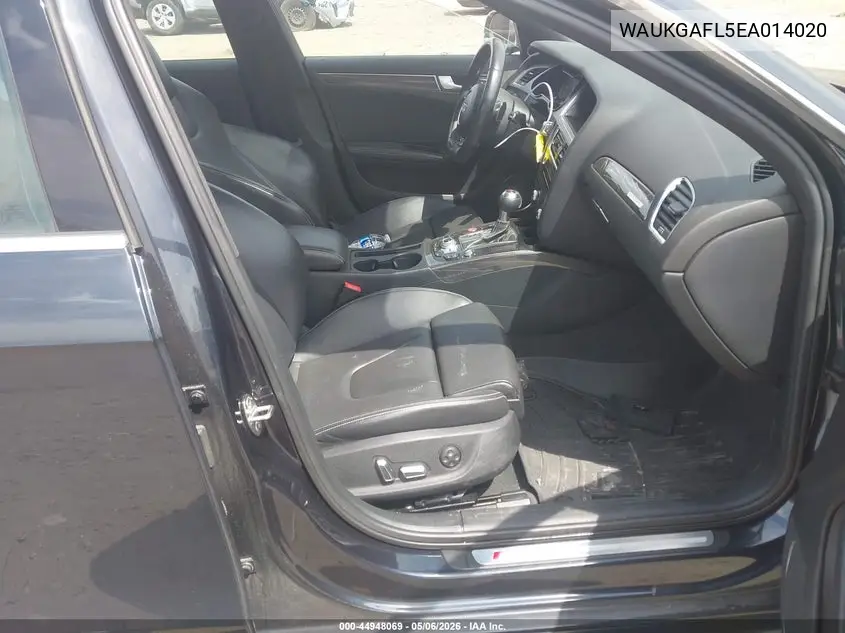 2014 Audi S4 3.0T Premium Plus VIN: WAUKGAFL5EA014020 Lot: 44948069