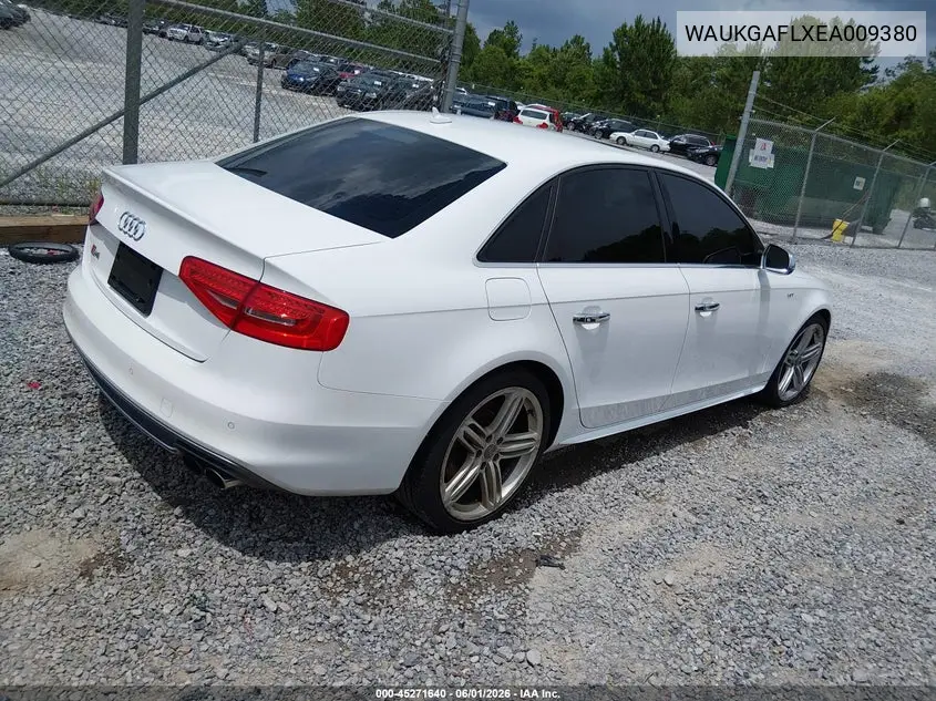 2014 Audi S4 3.0T Premium Plus VIN: WAUKGAFLXEA009380 Lot: 45271640