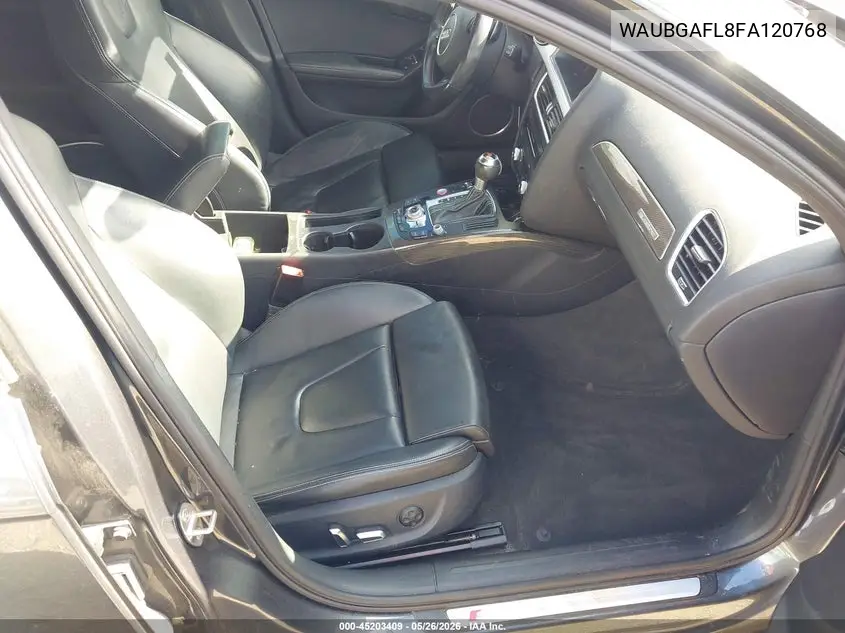 2015 Audi S4 3.0T Premium Plus VIN: WAUBGAFL8FA120768 Lot: 45203409