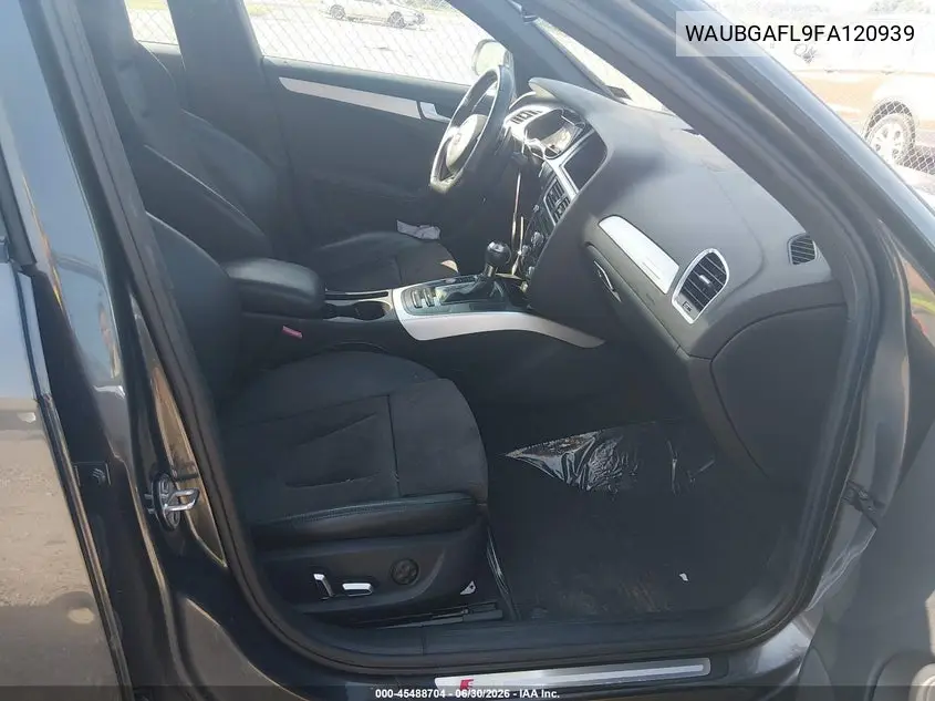 2015 Audi S4 3.0T Premium Plus VIN: WAUBGAFL9FA120939 Lot: 45488704