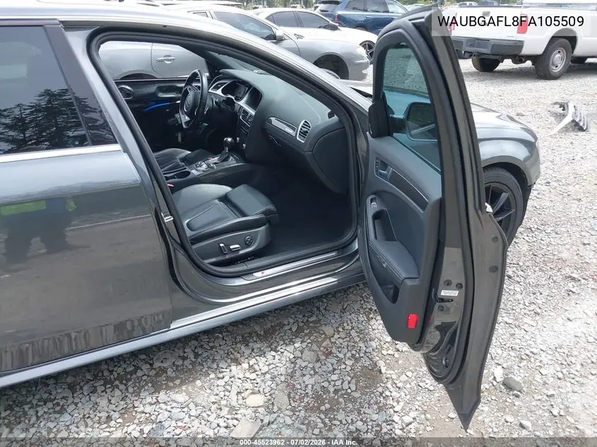 2015 Audi S4 3.0T Premium Plus VIN: WAUBGAFL8FA105509 Lot: 45523962