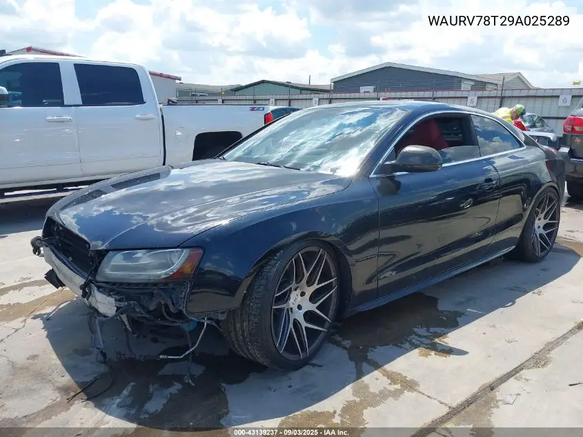 WAURV78T29A025289 2009 Audi S5 4.2L