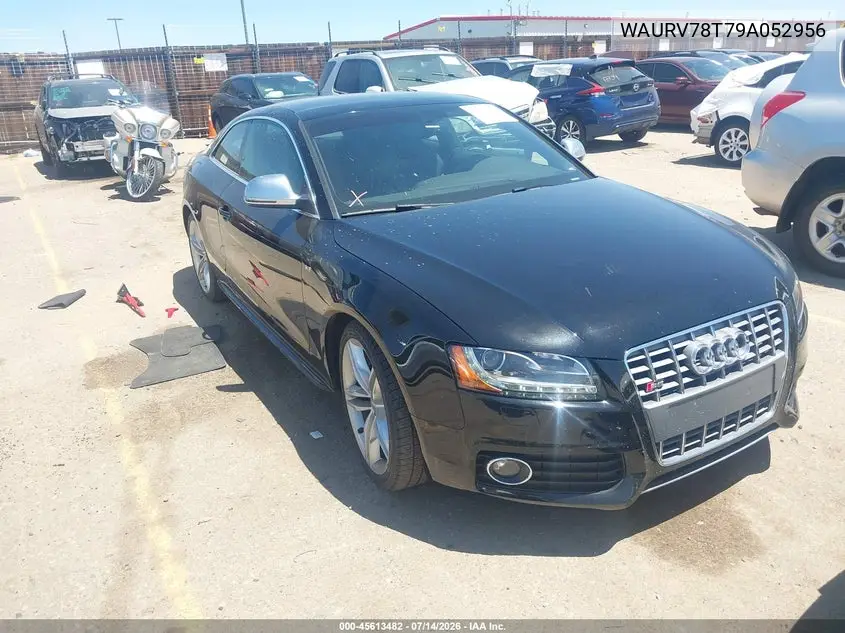 2009 Audi S5 4.2L VIN: WAURV78T79A052956 Lot: 45613482