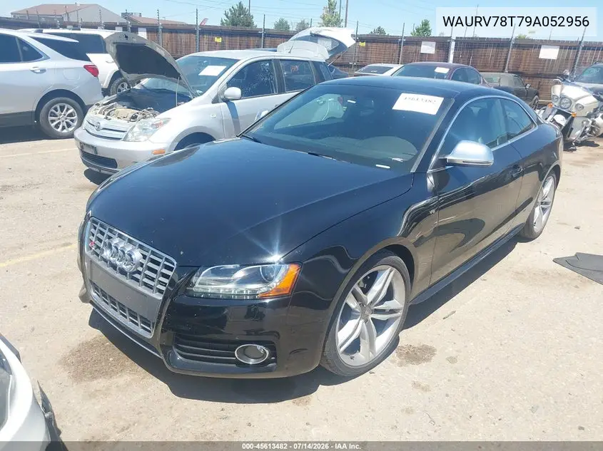 2009 Audi S5 4.2L VIN: WAURV78T79A052956 Lot: 45613482