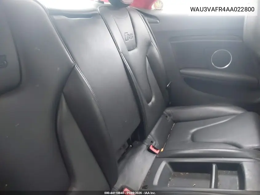 2010 Audi S5 4.2 Premium Plus VIN: WAU3VAFR4AA022800 Lot: 44110840