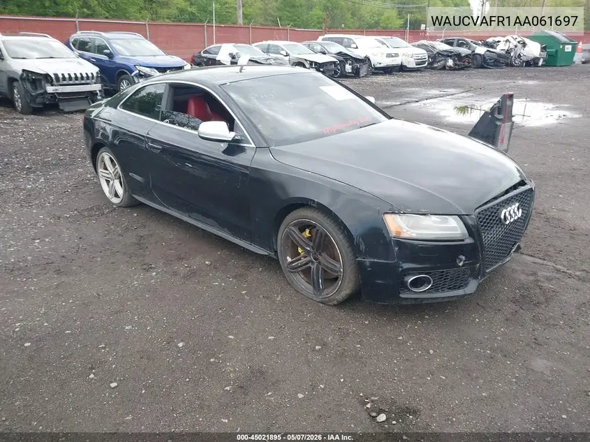 2010 Audi S5 4.2 Premium Plus VIN: WAUCVAFR1AA061697 Lot: 45021895