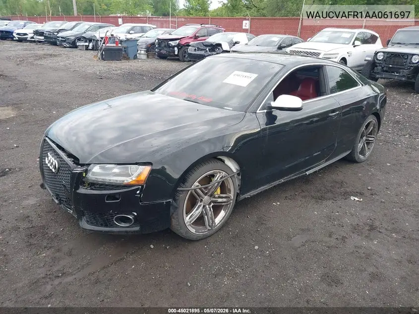 2010 Audi S5 4.2 Premium Plus VIN: WAUCVAFR1AA061697 Lot: 45021895